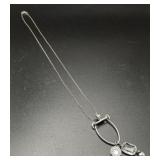 Pendant on Sterling Silver Necklace