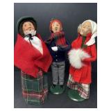Byerï¿½s Choice Plaid Caroler Trio