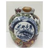 Porcelain Hand Painted Ginger Jar