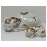 Japanese Hand Painted Cats