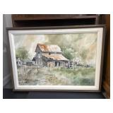 1978 Watercolor Painting by Gil Petroff