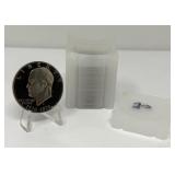 Fifteen Proof and Business Eisenhower Dollars