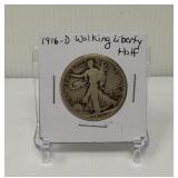 Better Date 1916-D Walking Liberty Half