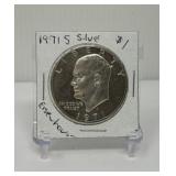 1971-S BU Silver Eisenhower Dollar