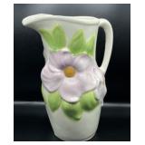 Holland Mold Ceramic Dogwood Bloom Water Pitcher