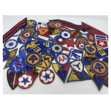 Fifty-Five WW2 Patches