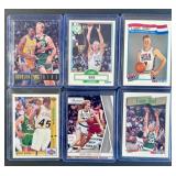 Larry Bird 6 Card Lot