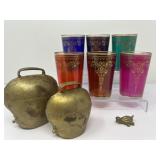 Moroccan Style Glasses, Meditation Bells, Turtle
