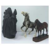 Ceramic Horse Head, Horses