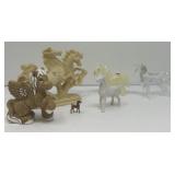 Glass Unicorn, Resin Horses, Stone Horse