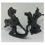 Pair of Vintage Ceramic Horses