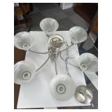 Brushed Nickel Chandelier