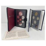 Canadian 1981 Proof Set, 1988 Mint Set