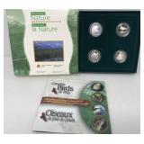 2000 Sterling Silver Fifty Cent Four-Coin Set