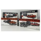 Four Die Cast Banks