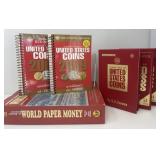 Five US Coin Books with One World Catalog