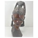 Carved Wooden Head
