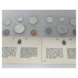 Two 1965 Canadian UNC Coin Sets E