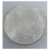 1 Troy oz. Silver Buffalo Round, .999 Pure A