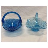 Blue Glass Baskets