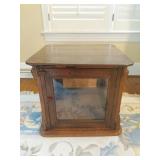 Rustic Side Table/Display Cabinet