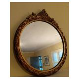 Vintage Roung Wall Mirror