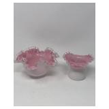 White/Pink Glass