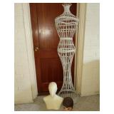 Wooden Dress Form & Mannequin Displays