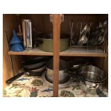 Kitchen pots and pans