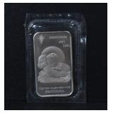 NATIONAL COMMERCIAL 999 SILVER 1OZ BAR 32g