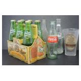 CANADA DRY  & COCA COLA GLASS BOTTLES