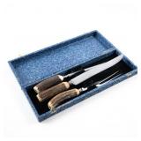 SHEFFIELD CARVING SET IN CASE/BOX
