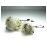 SEAL FUR KEYCHAINS OF MAMA SEAL & CUB