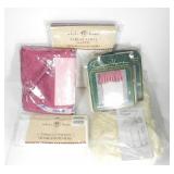 SEARS CURTAINS, TABLECLOTHS, & SHOWER CURTAIN