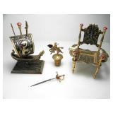 BRASS DAMASCENE STYLE COLLECTION