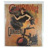 'GUIGNOLET COINTREAU' PLAQUE MOUNT