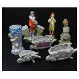 ASSORTED MINIATURE PORCELAIN FIGURINES