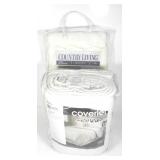 JC PENNEY & COUNTRY LIVING KING COVERLETS