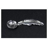 STERLING SILVER SALT SPOON 1.28g