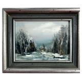 JOANNE MODDERMAN 1986 MINIATURE OIL PAINTING