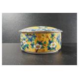 TAKAHASHI KUTANI HAND DECORATED TRINKET BOX