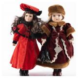 VICTORIAN STYLE PORCELAIN DOLLS