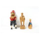 ASSTD. WOODEN FIGURINE LOT