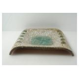 G.C. JAPAN HAND-PAINTED CERAMIC DECORATIVE DISH