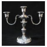 BIRKS STERLING CANDELBRA W/ WEIGHTED BASE 316g