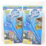 2 BOXES AQUA GLOBE