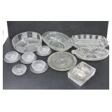 ASSTD. CRYSTAL-CUT GLASS PIECES