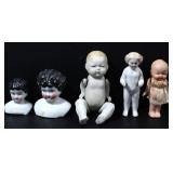 LOT OF MINIATURE DOLL FIGURINES