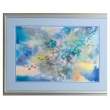 KAI-LIIS MCINNES FISH UNDERWATER MIXED MEDIA