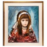 S. BARCELLINI 'CRYING GIRL'